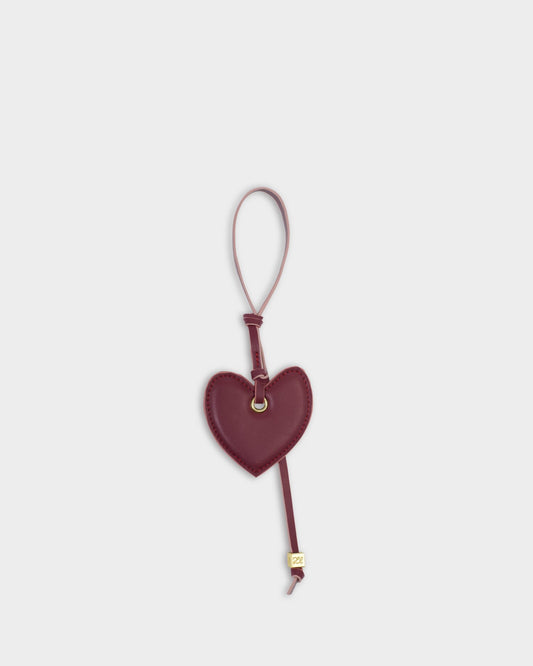 Amour Heart Bag Charm