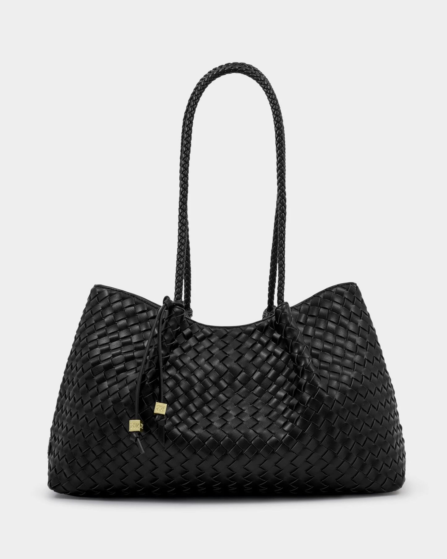 Woven Shoulder Tote