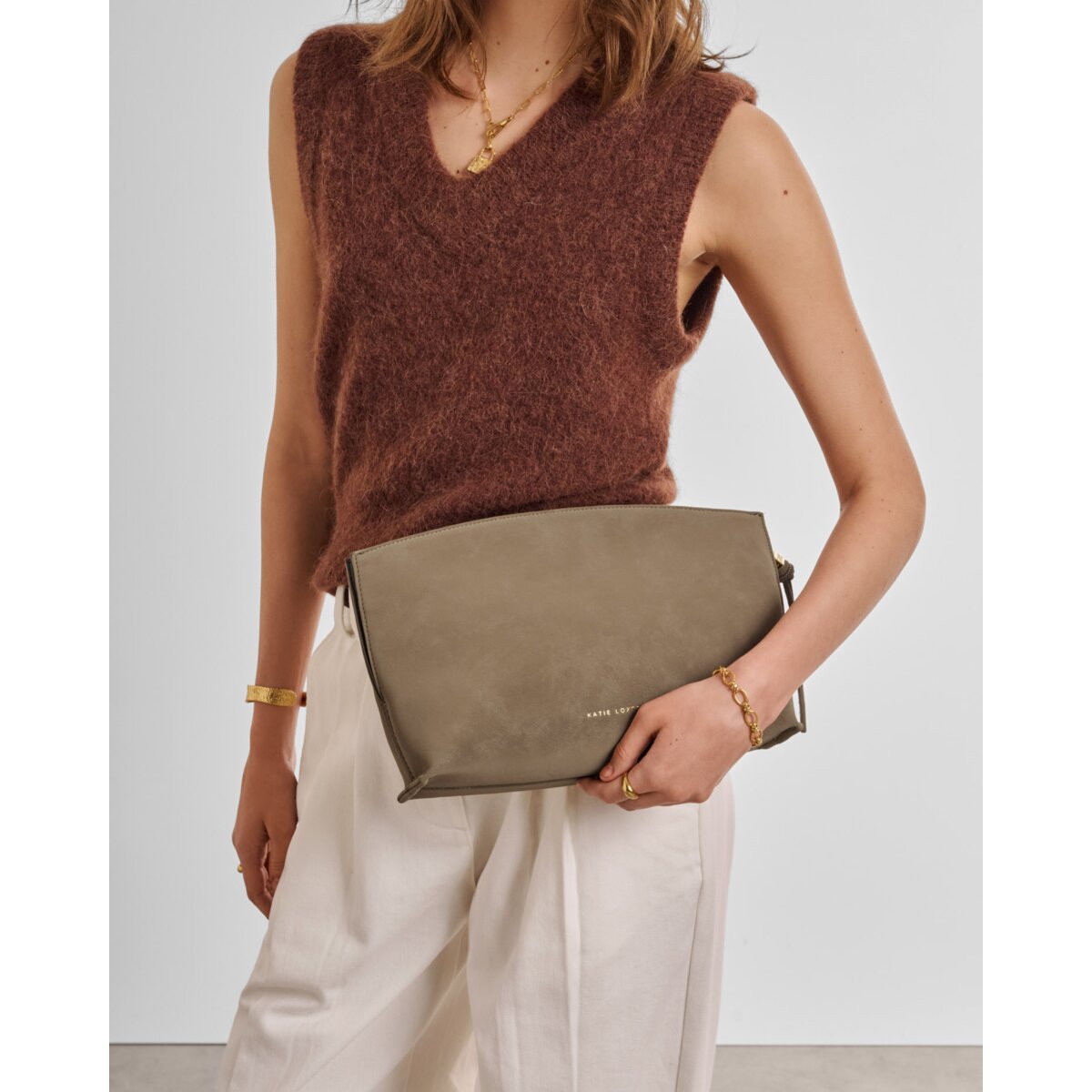 Freya Suedette Clutch