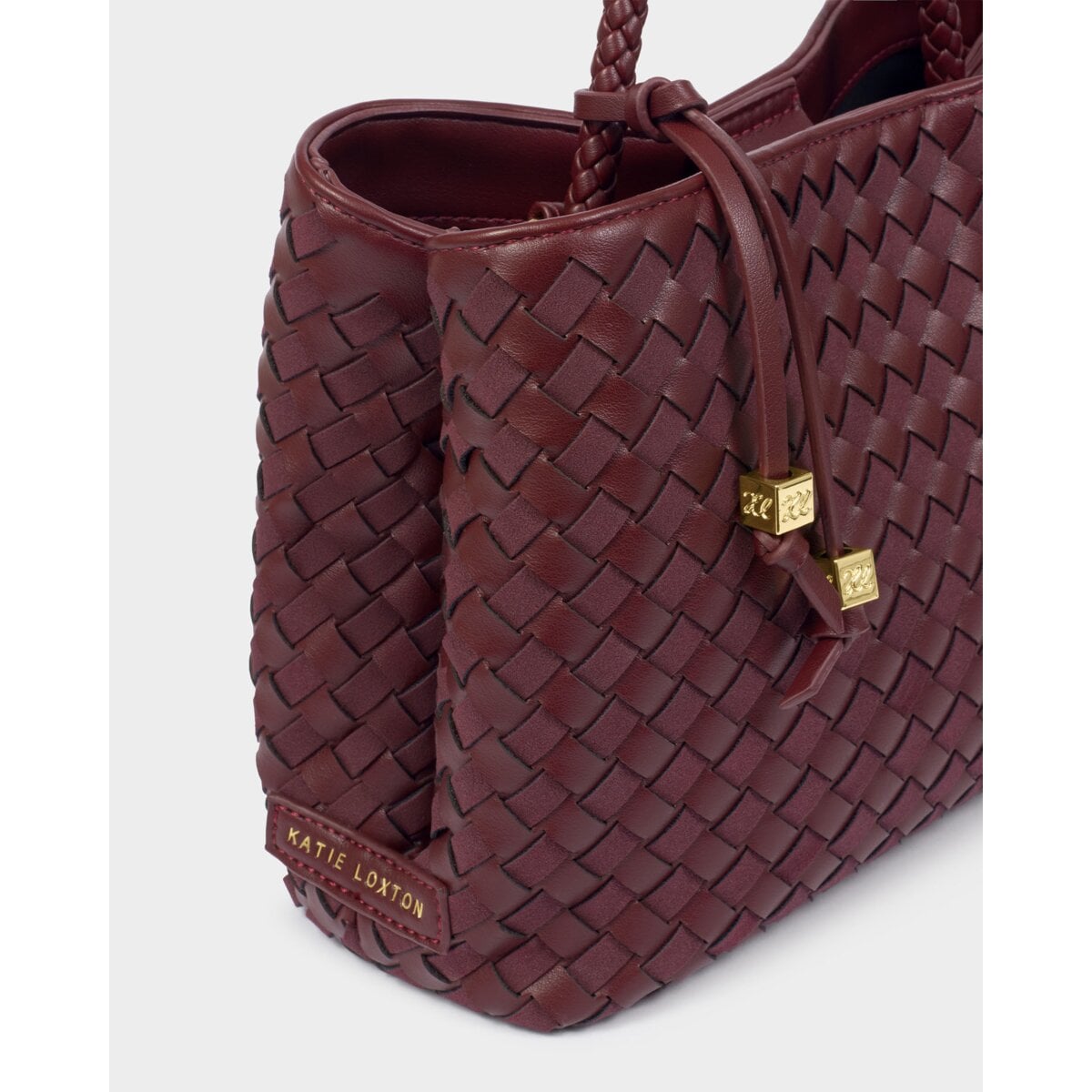 Hand Woven Top Handle Bag