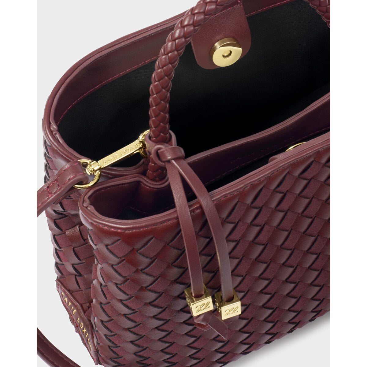Hand Woven Top Handle Bag