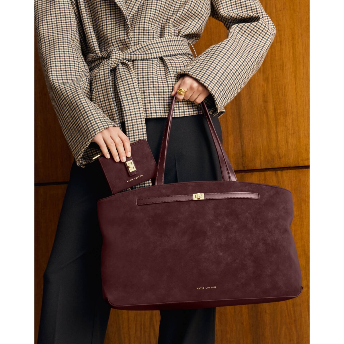 Orin Suedette Tote Bag