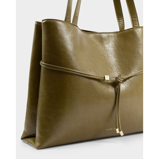 Lori Patent Crackle Tote Bag