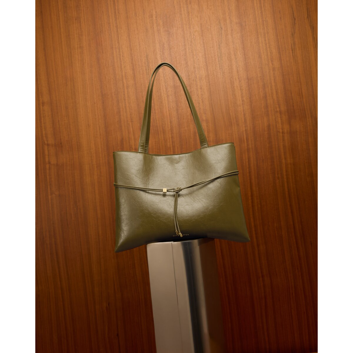 Lori Patent Crackle Tote Bag