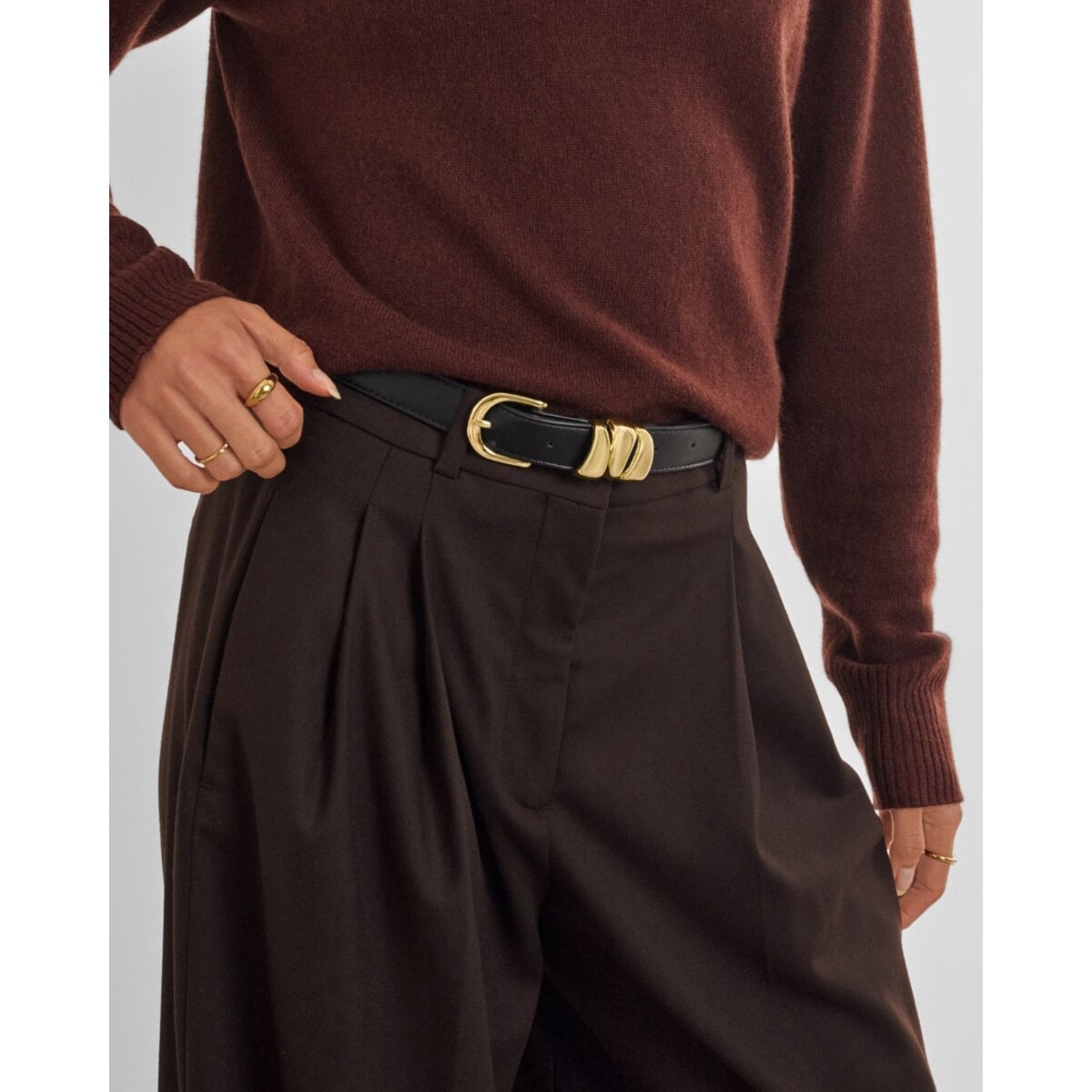 Belt with Organic Loops