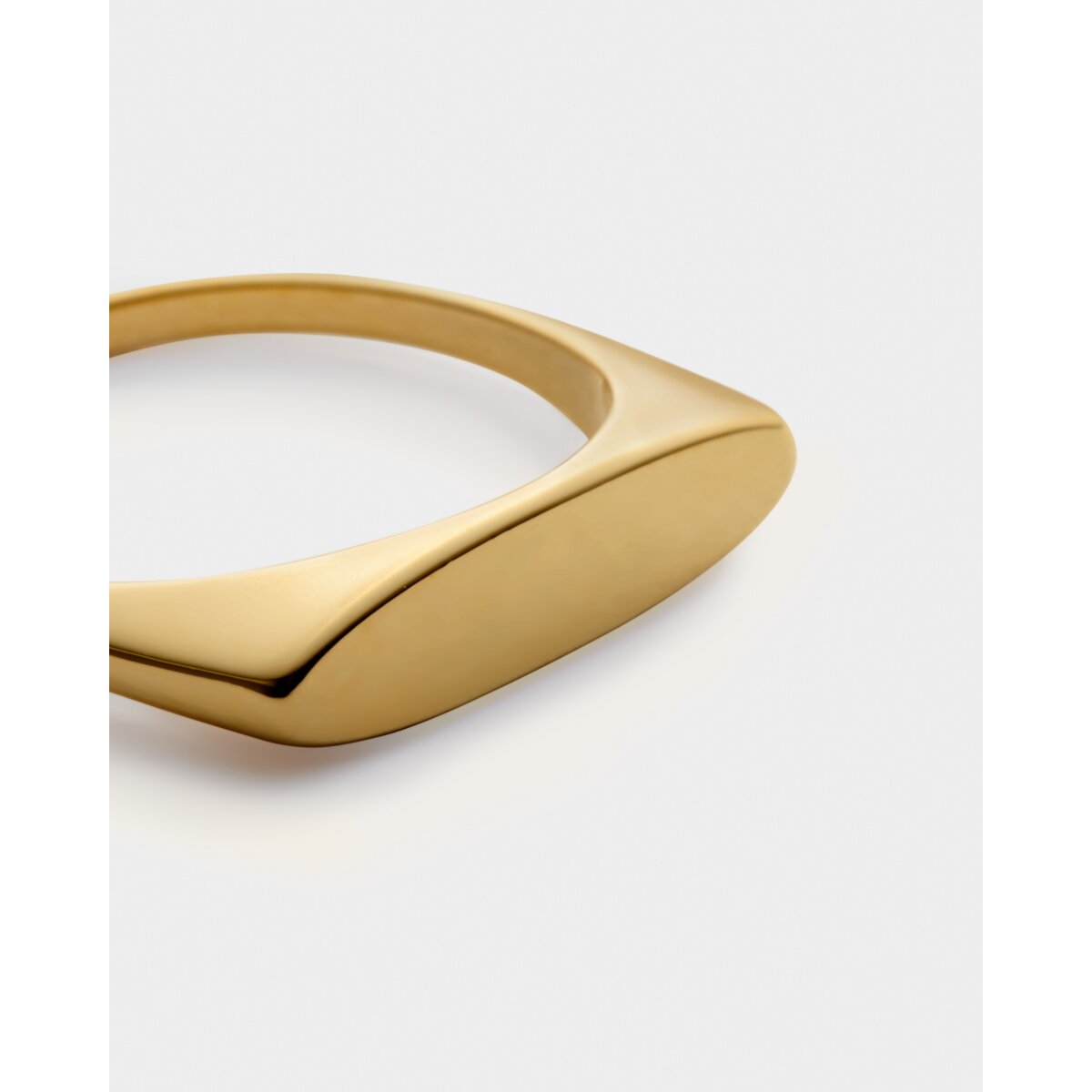 Signet Waterproof Gold Ring (Size Small/L)