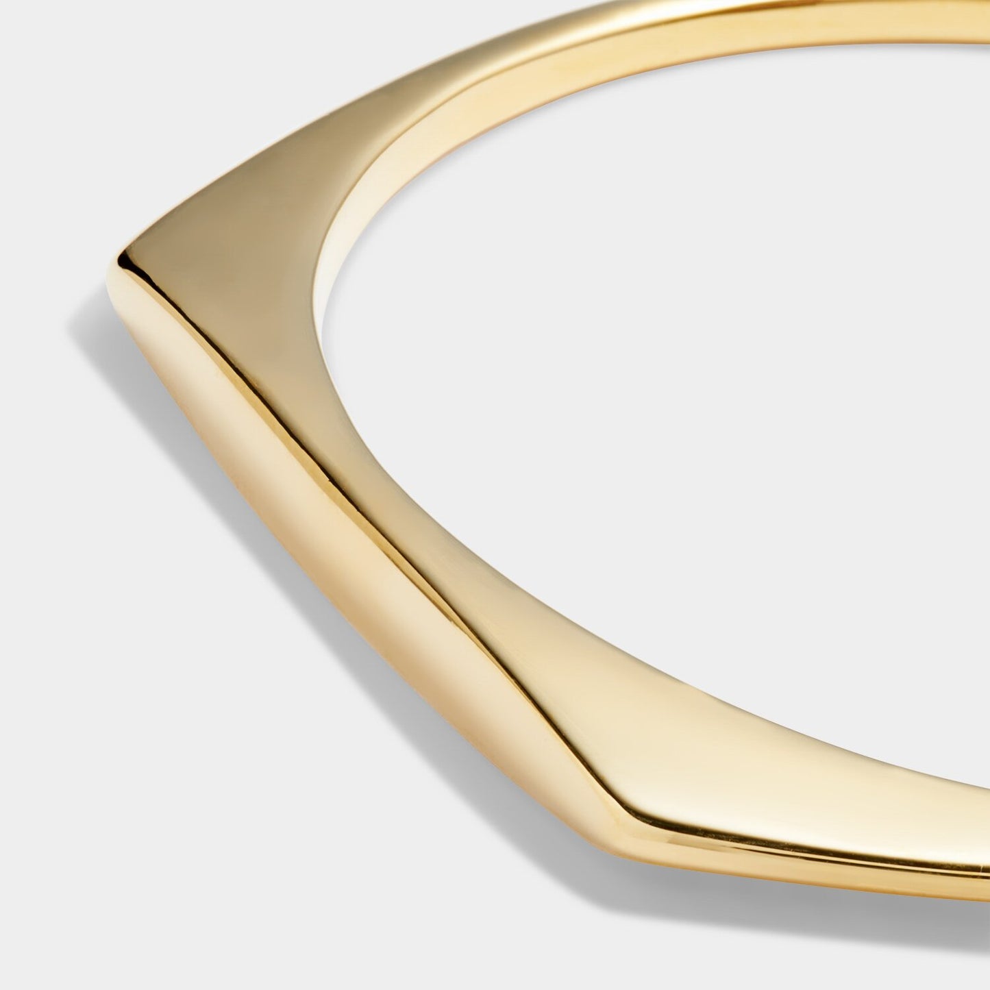 Signet Waterproof Gold Bangle