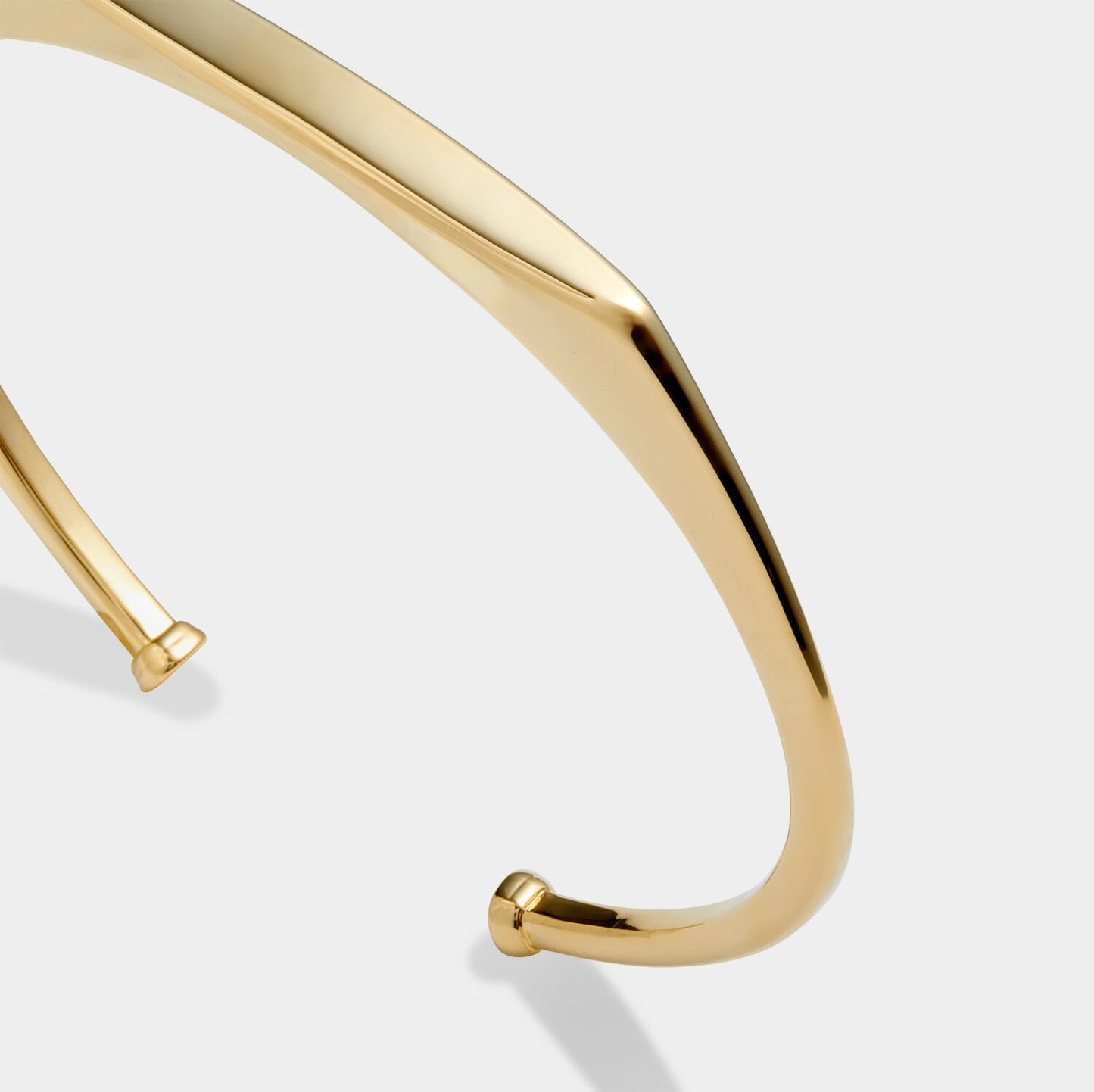 Signet Waterproof Gold Bangle