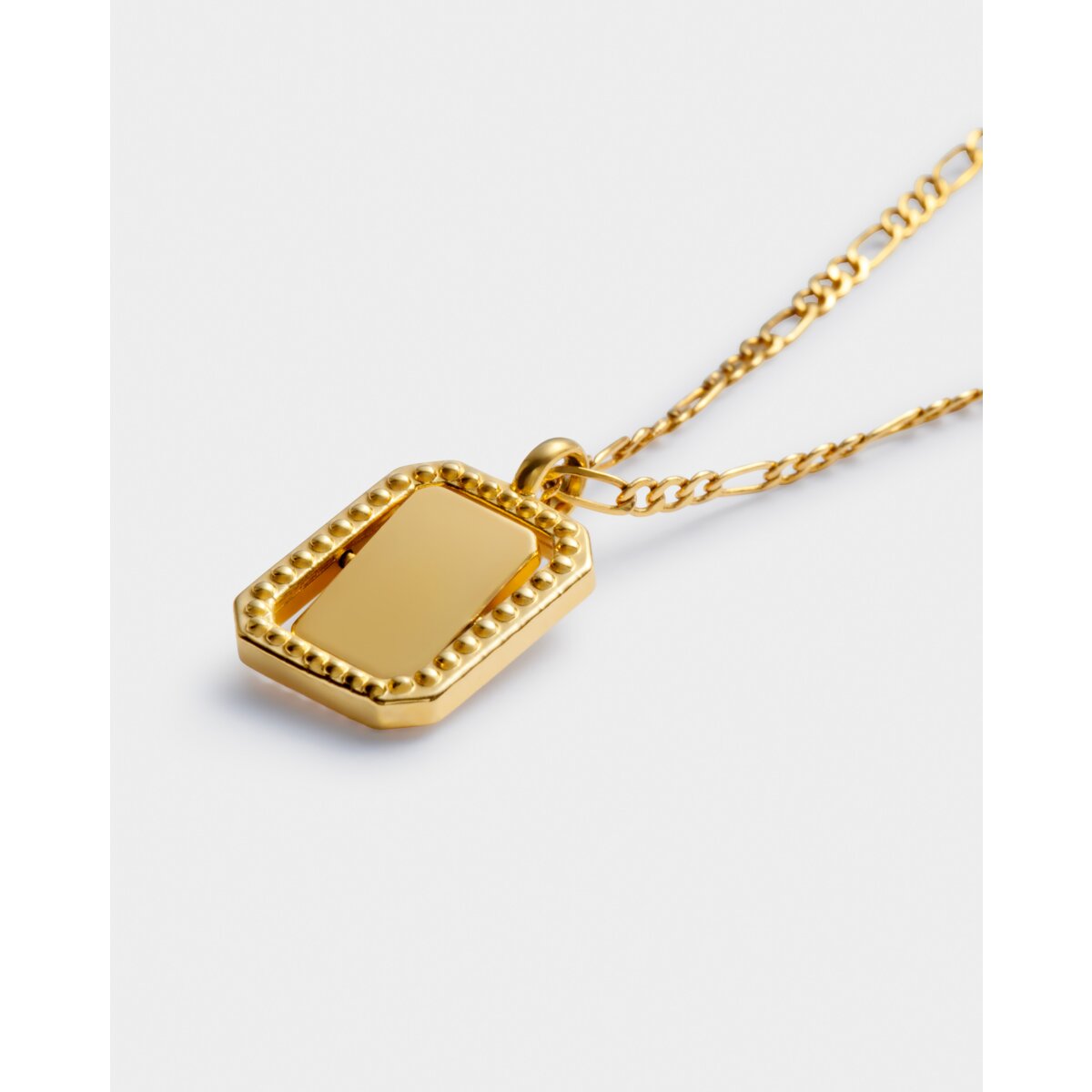 Waterproof Gold Spinning Amulet Necklace