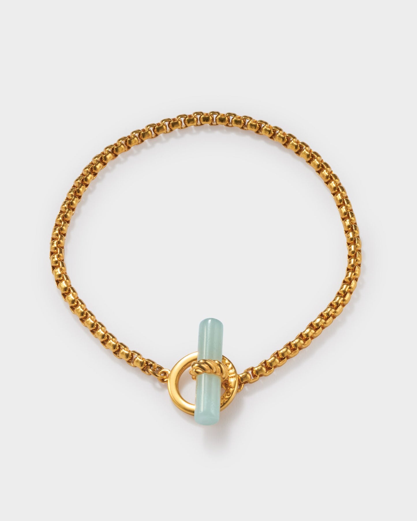 Waterproof Gold T-Bar Bracelet