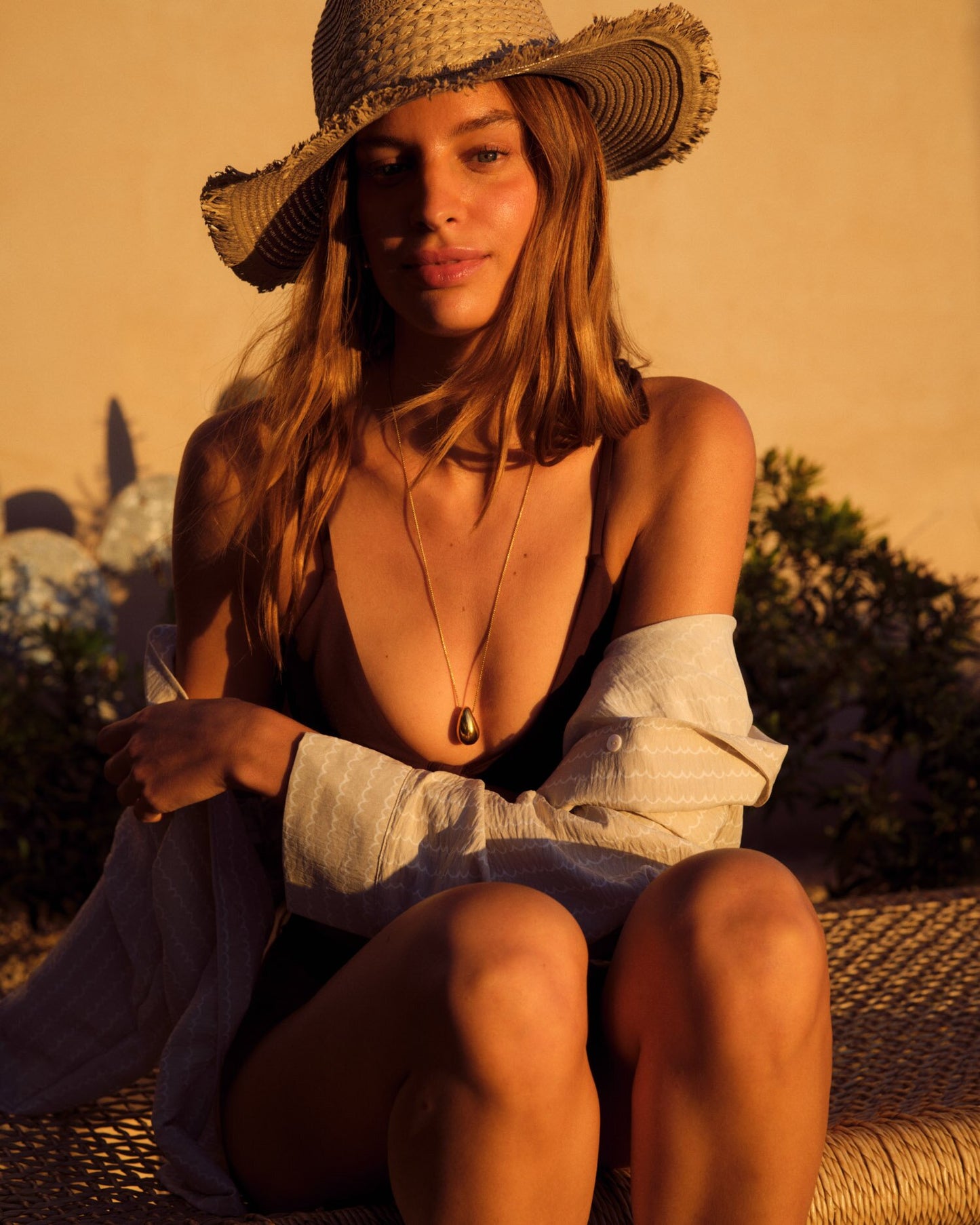 Aura Waterproof Gold Necklace