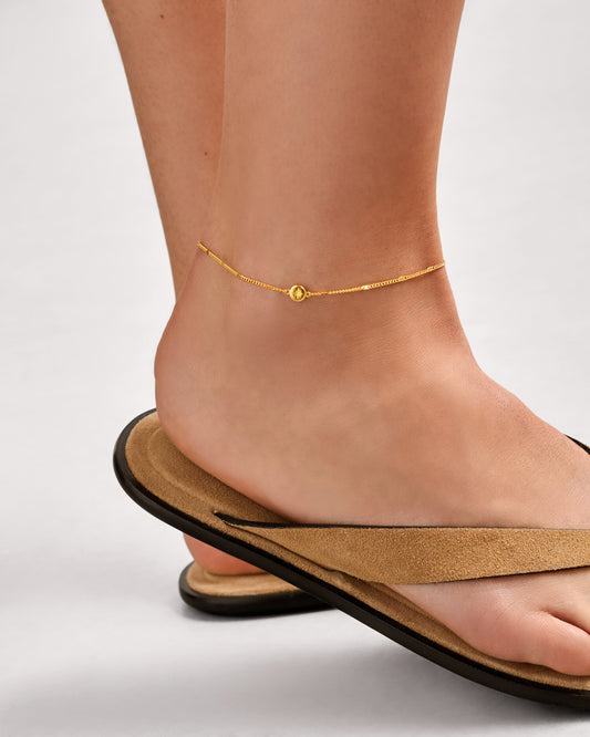 Aphira Waterproof Gold Anklet