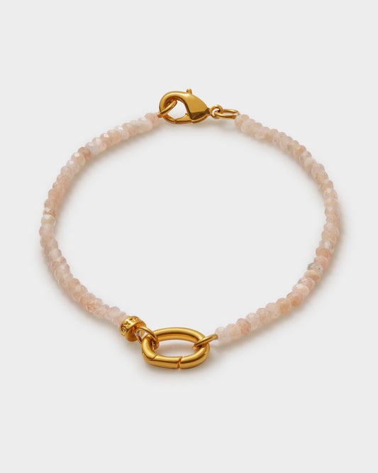 Sunstone Waterproof Gold Bracelet