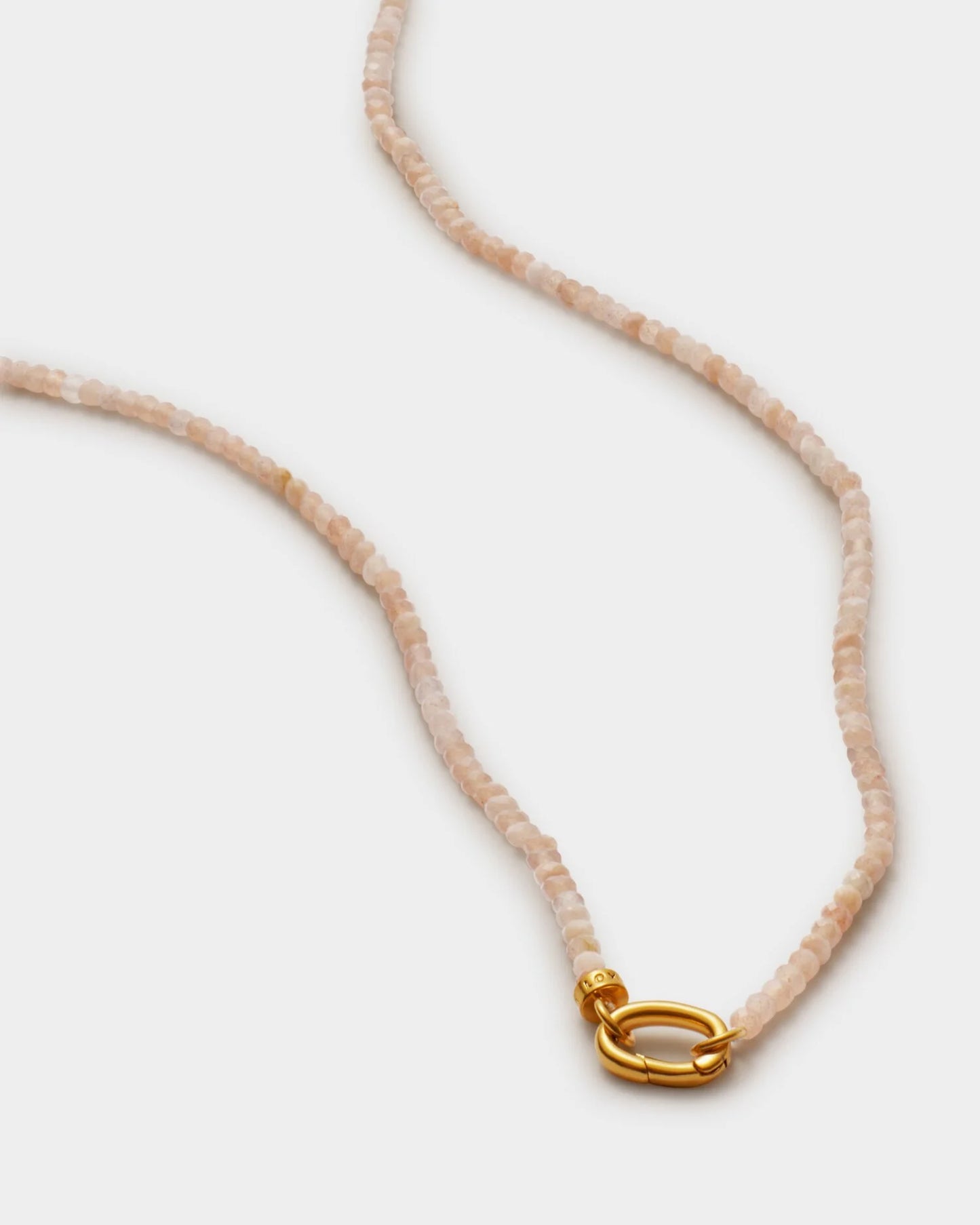 Sunstone Waterproof Gold Necklace