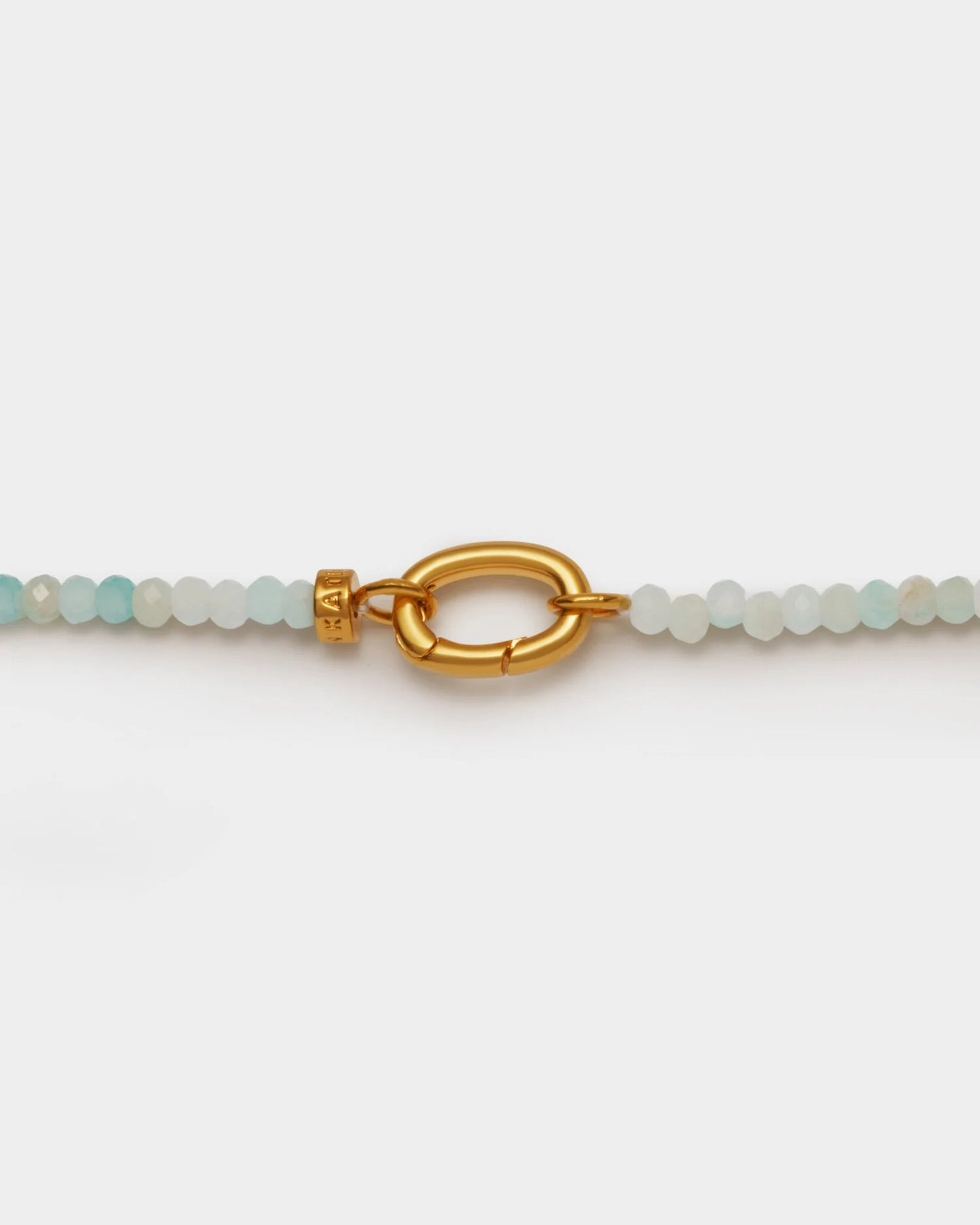 Amazonite Waterproof Gold Bracelet