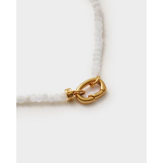 Moonstone Waterproof Gold Necklace