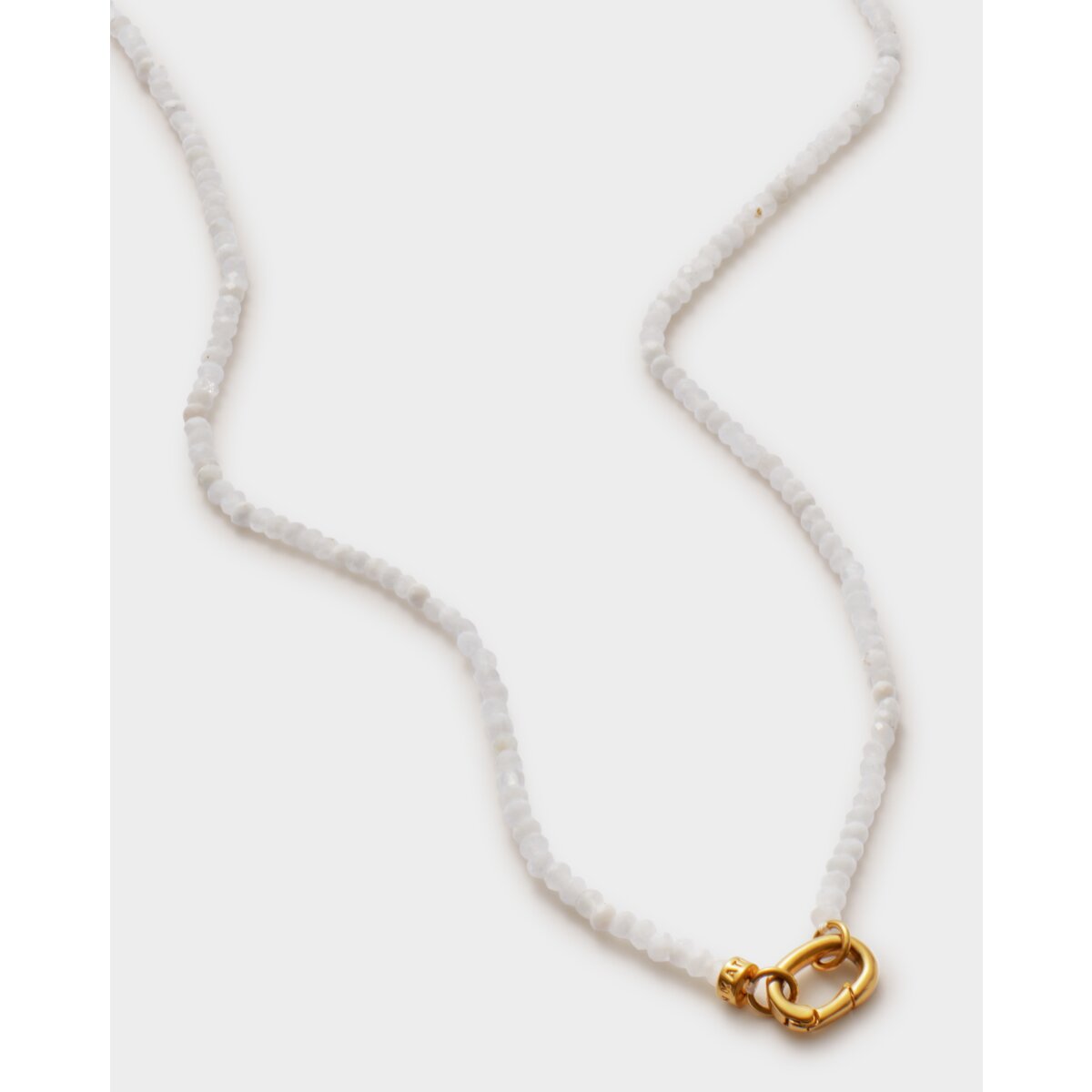 Moonstone Waterproof Gold Necklace