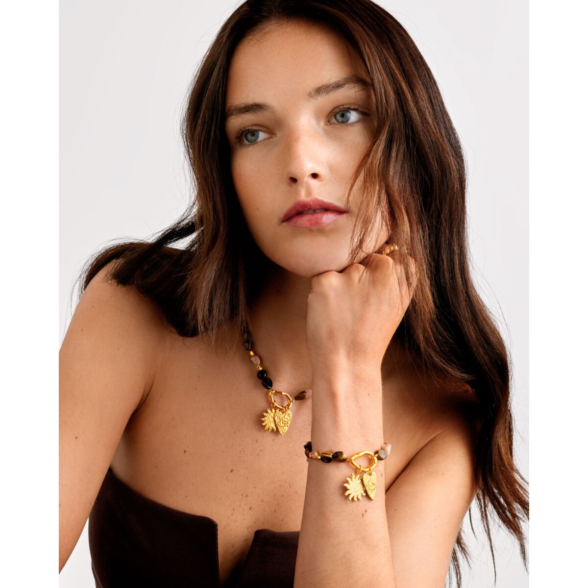 Sunset Solesi Waterproof Gold Necklace