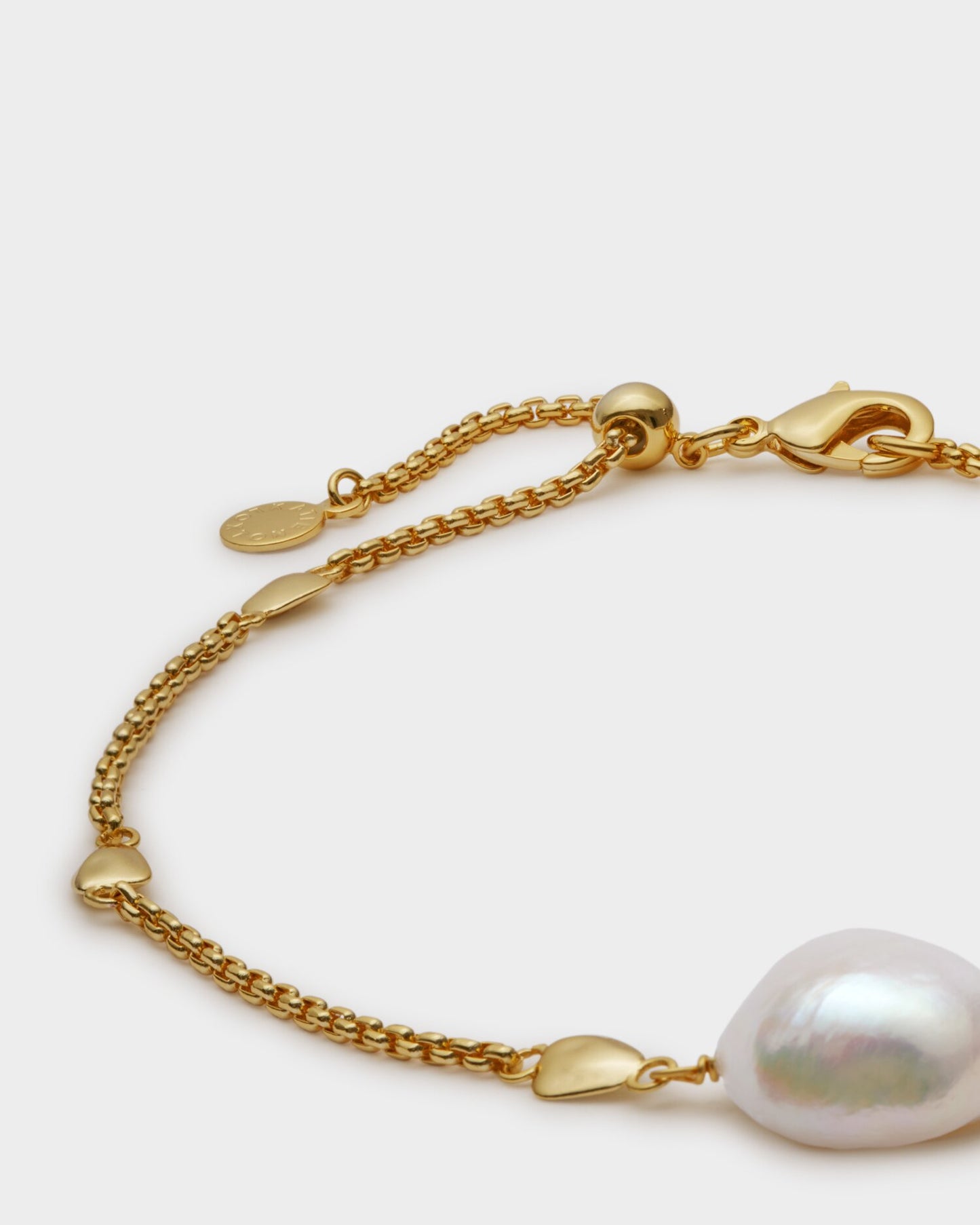 Sol Pearl Waterproof Gold Anklet