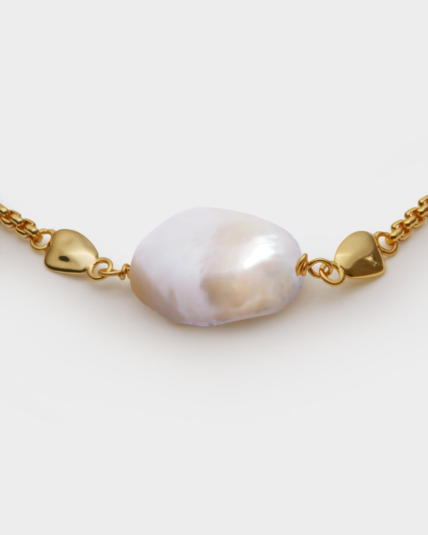 Sol Pearl Waterproof Gold Anklet