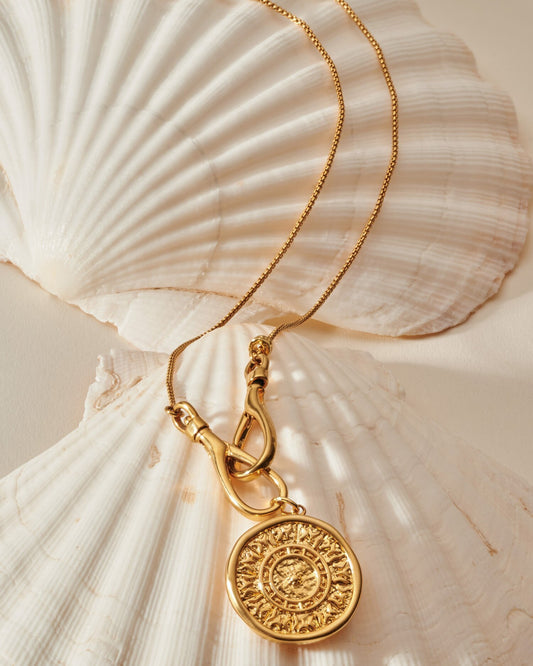Waterproof Ophena Gold Necklace