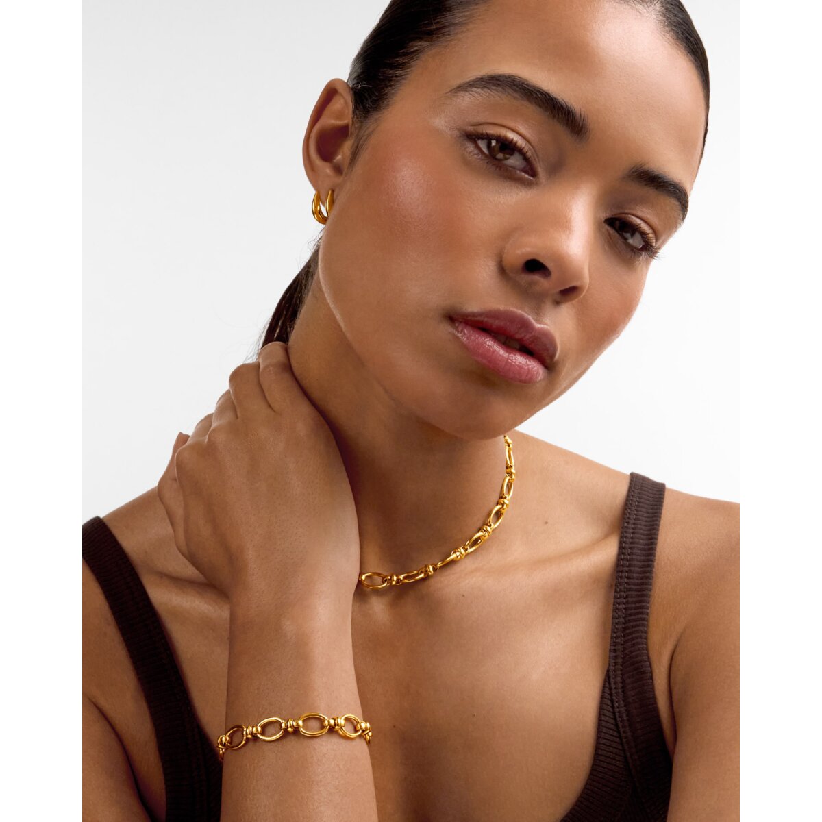 Empire Waterproof Gold Chain Bracelet
