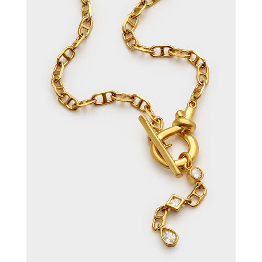 Champagne Hour Waterproof Gold Bracelet