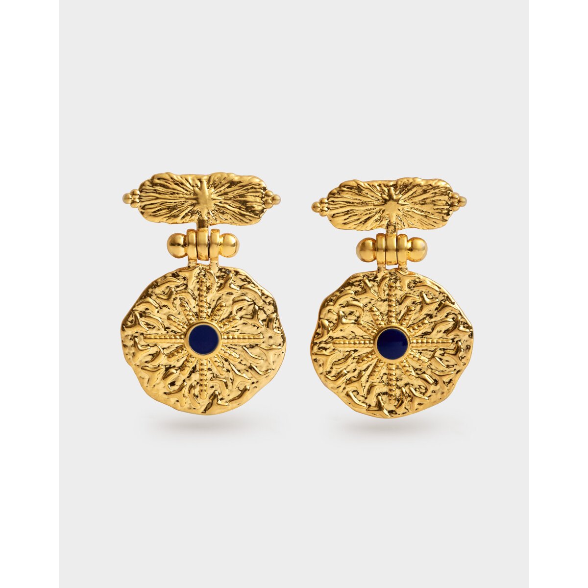 Midnight Solesi Waterproof Gold Earrings