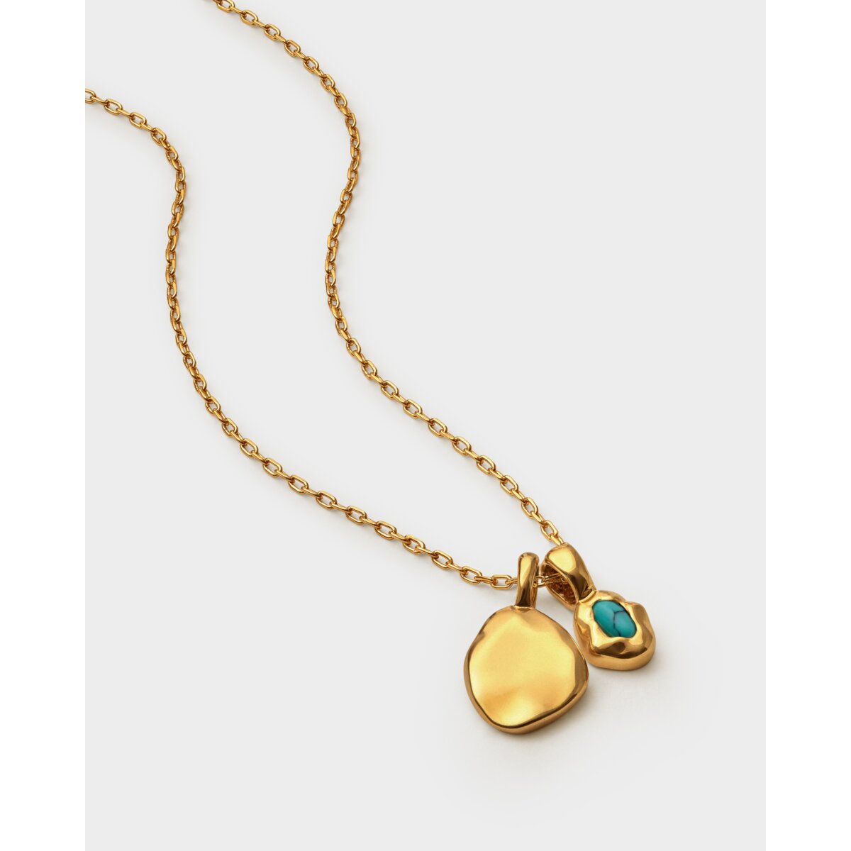 'December' Waterproof Gold Birthstone Necklace