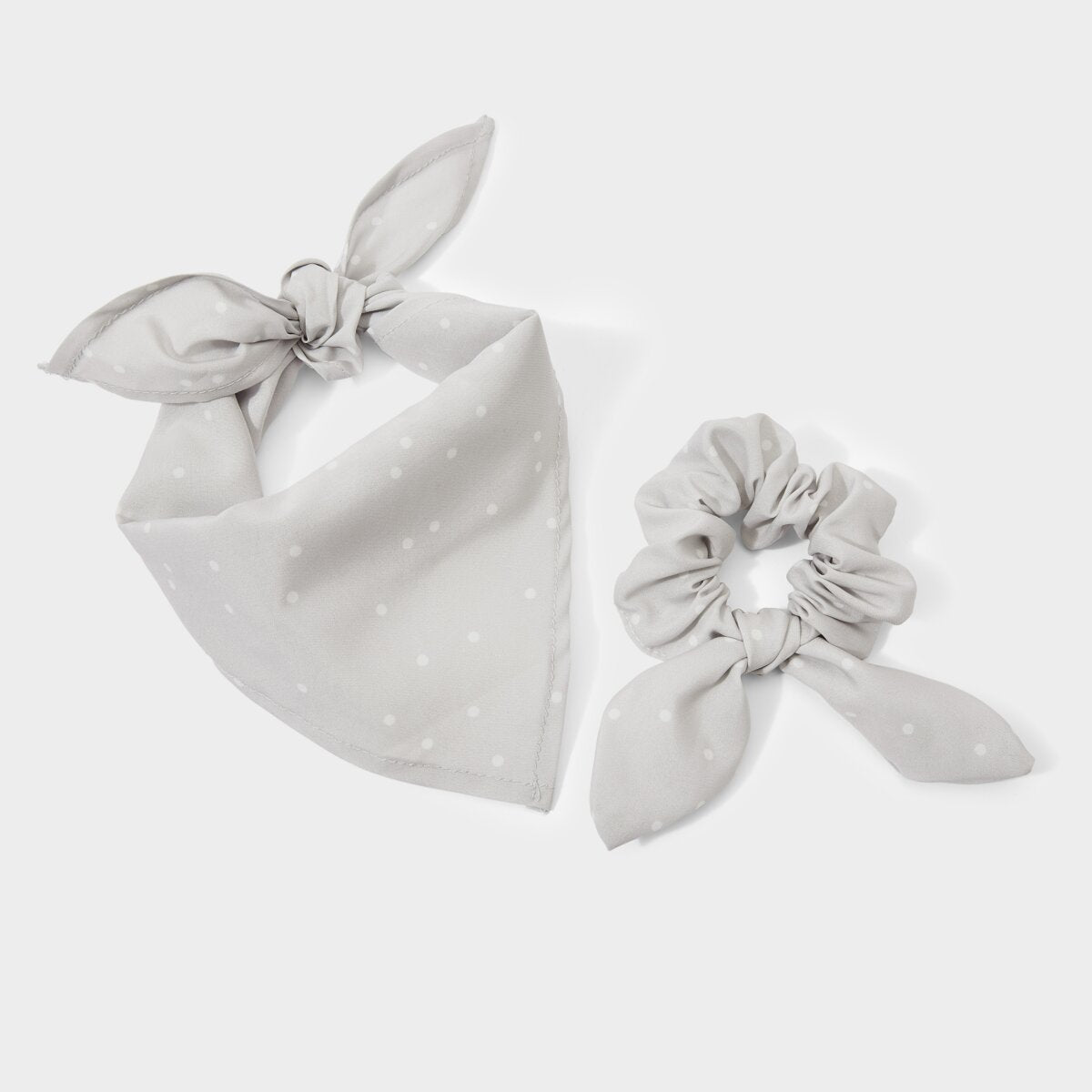 Dog Bandana and Scrunchie Set