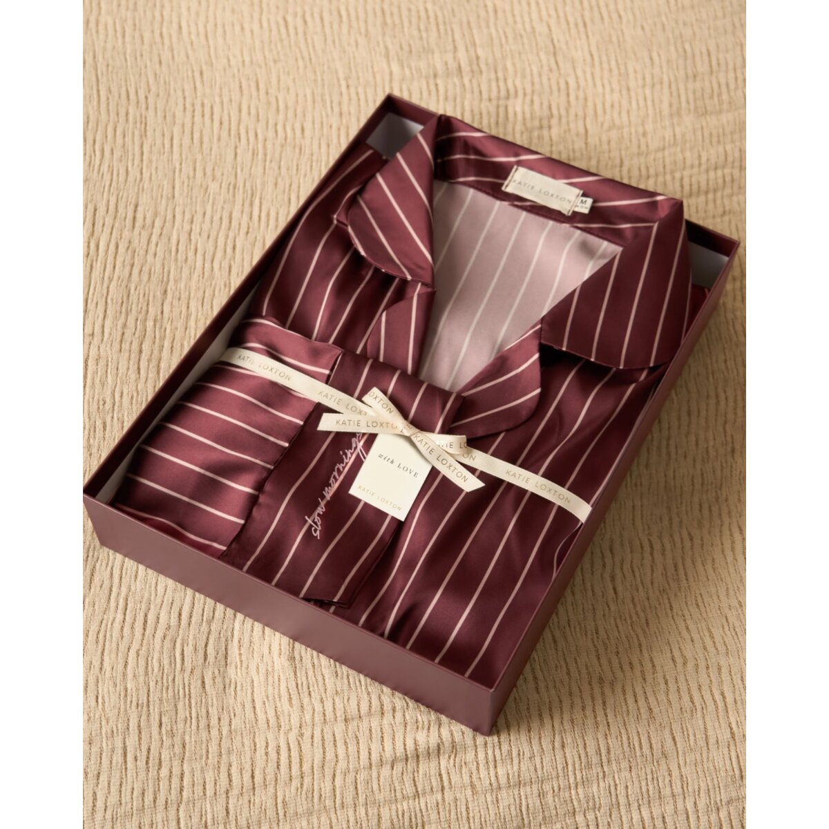 Stripe Print Pyjama Gift Set