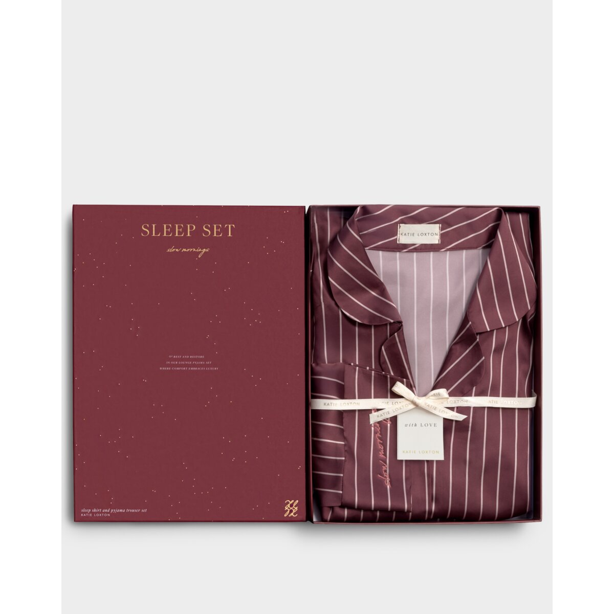 Stripe Print Pyjama Gift Set