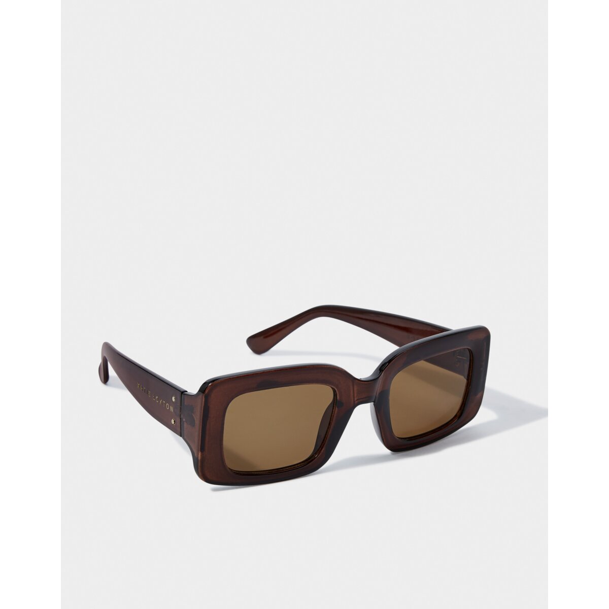 Crete Square Sunglasses in Brown