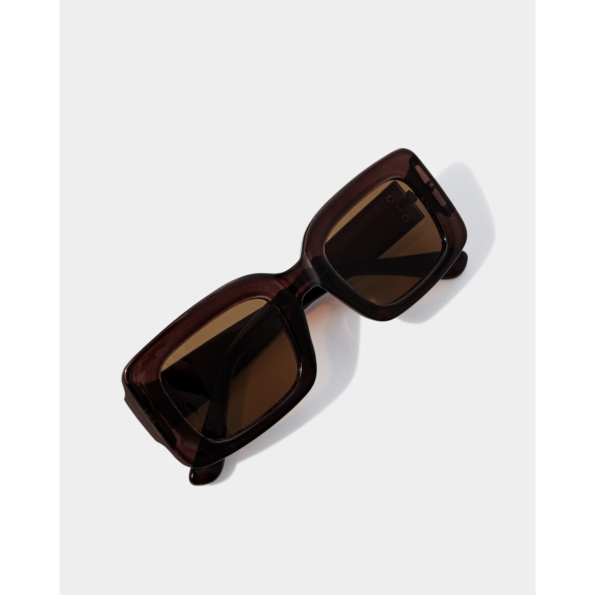 Crete Square Sunglasses in Brown