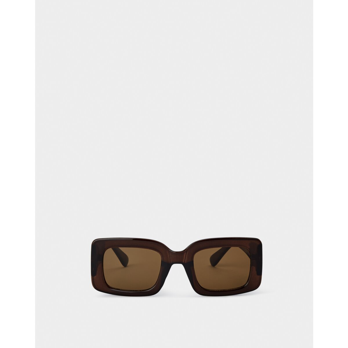 Crete Square Sunglasses in Brown