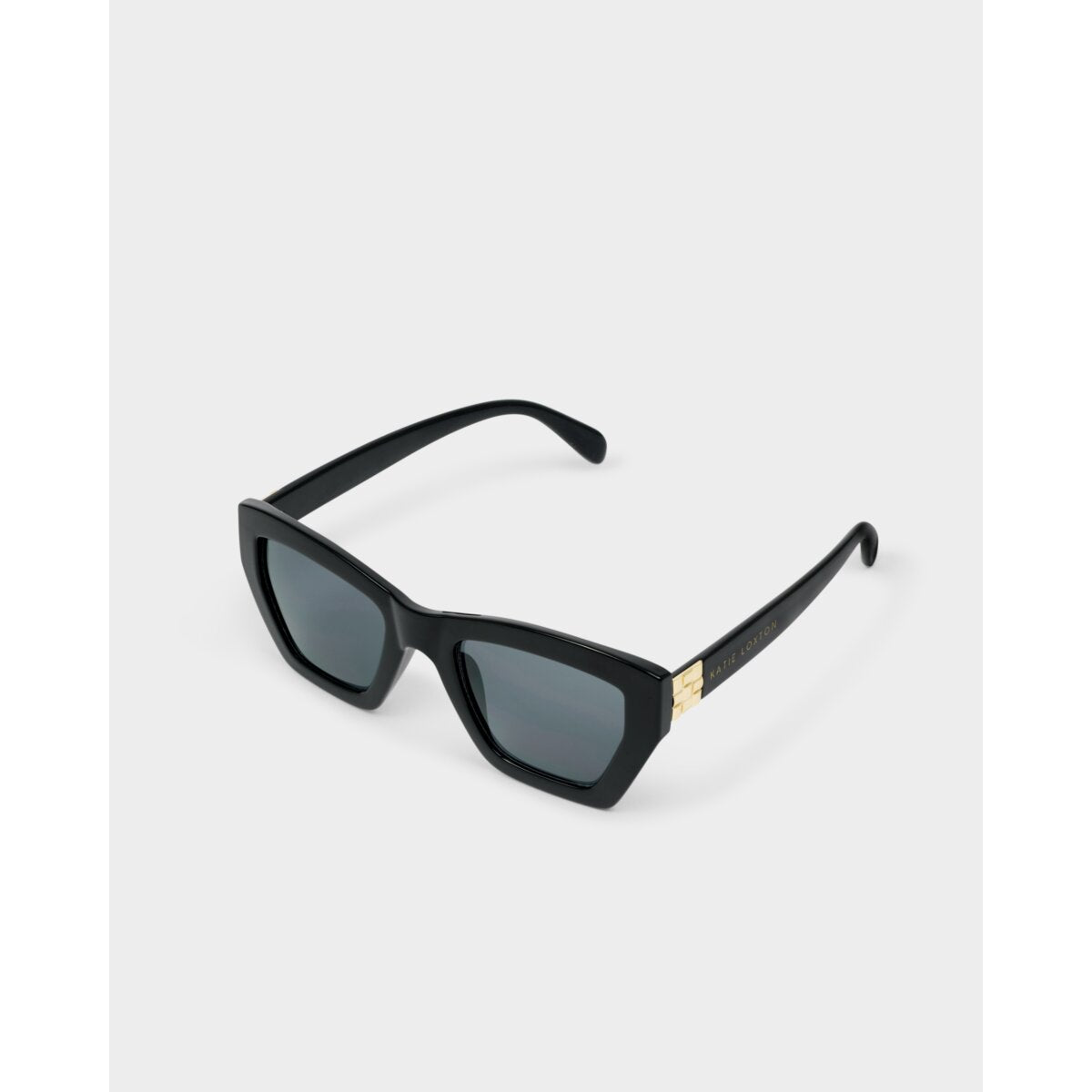 Palma Oversized Cat-Eye Sunglasses in Black