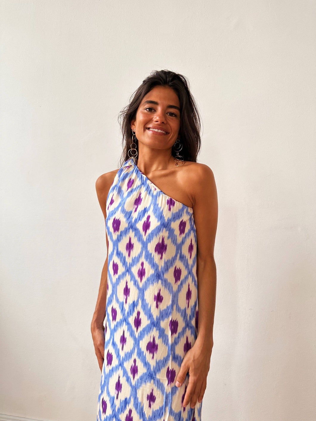 Laia Blue Dress - MarramTrading.com