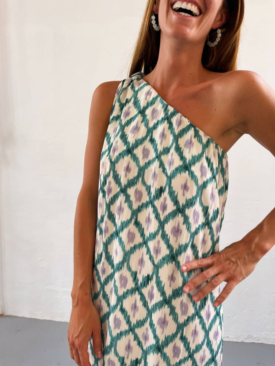 Laia Turquoise Dress - MarramTrading.com