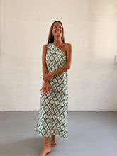Load image into Gallery viewer, Laia Turquoise Dress - MarramTrading.com
