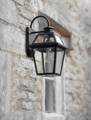 Large Black Iron Wall Light - MarramTrading.com