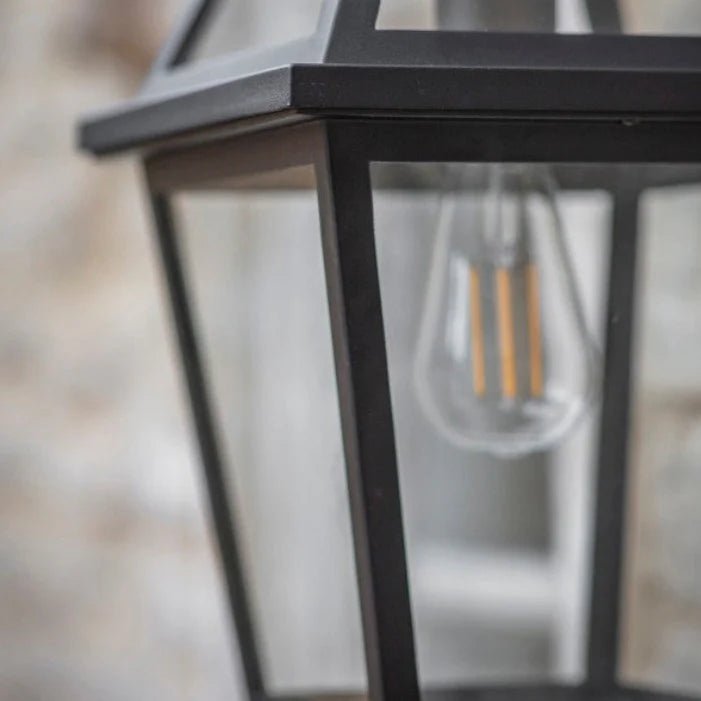 Large Black Iron Wall Light - MarramTrading.com