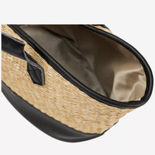 Load image into Gallery viewer, Large Soleil Rattan Tote Bag - MarramTrading.com
