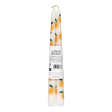 Load image into Gallery viewer, Lemon Taper Dinner Candles - 2 Pack - MarramTrading.com
