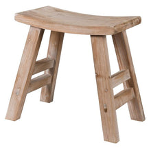 Load image into Gallery viewer, Low Wooden Stool - MarramTrading.com
