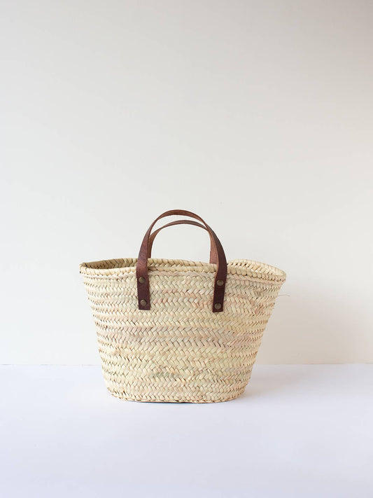 Mini Valencia Basket, Tan - MarramTrading.com
