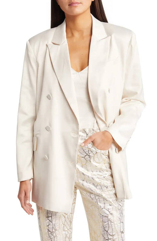 Mira Double Breast Blazer - MarramTrading.com