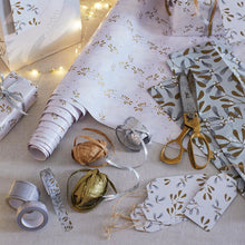 Load image into Gallery viewer, Mistletoe White Christmas Gift Tags - 8 Pack - MarramTrading.com
