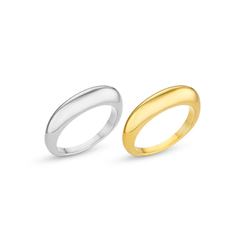 Mixed Plate Domed Ring Pack - MarramTrading.com
