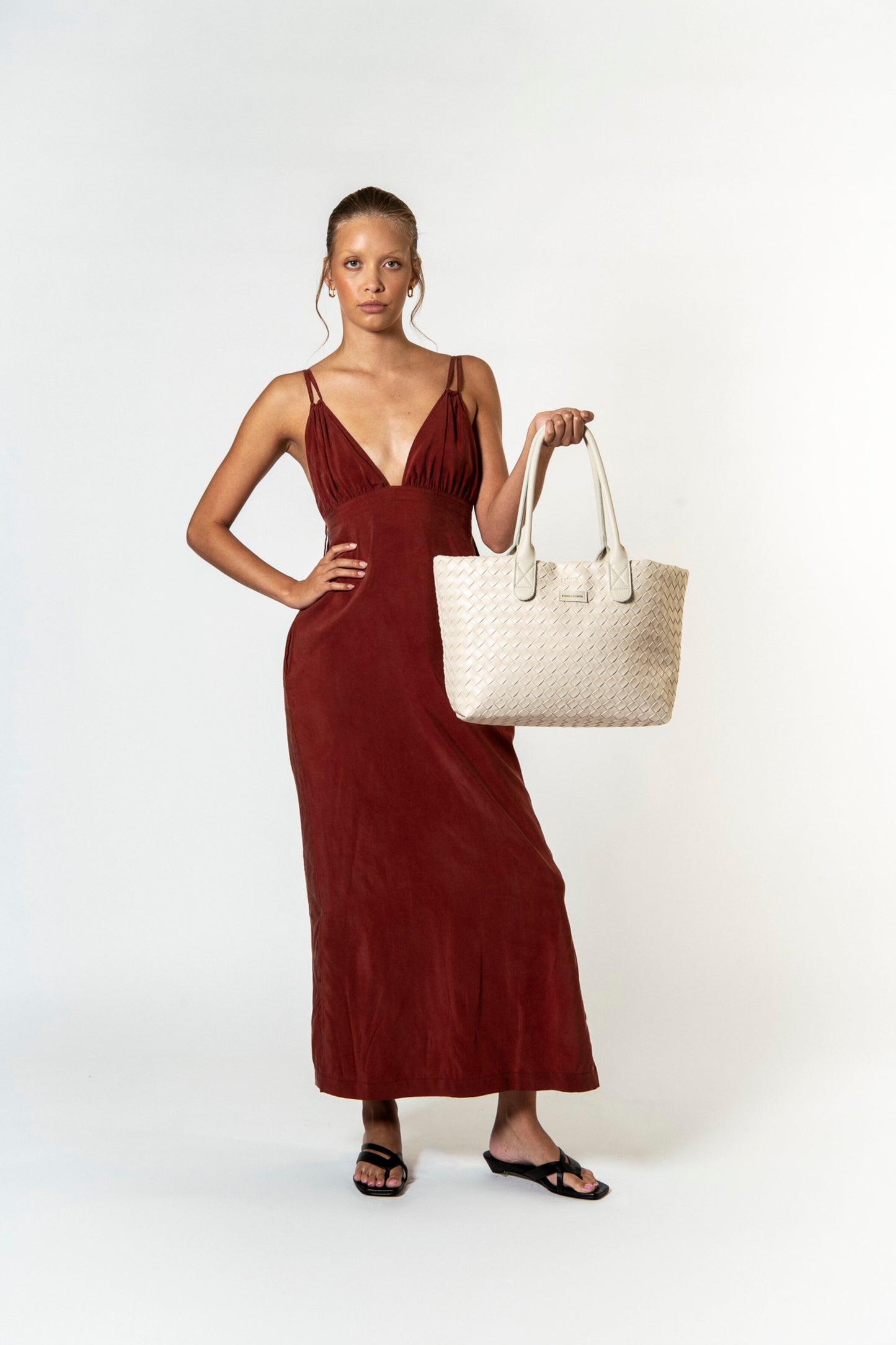 Woven Shoulder Bag