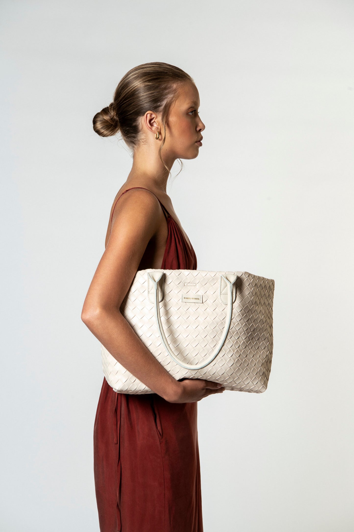 Woven Shoulder Bag